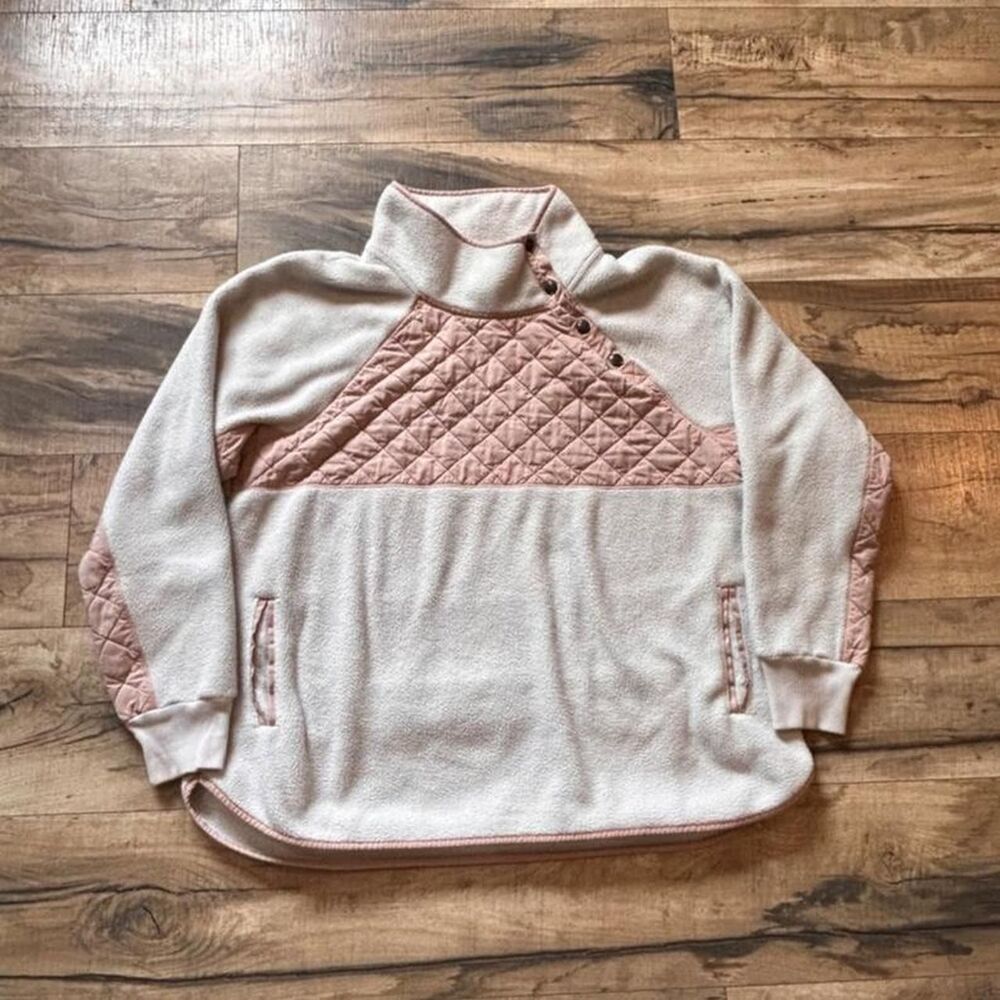 Abercrombie-fitch Women's Pink and Tan Jacket